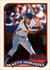 Keith Hernandez #63 Baseball Cards 1989 O Pee Chee Prices