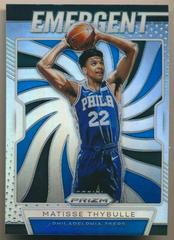 Matisse Thybulle Silver Prizm #18 Basketball Cards 2019 Panini Prizm Emergent Prices