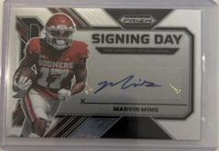 Marvin Mims #SD-MAM Football Cards 2023 Panini Prizm Draft Picks Signing Day Prices