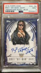 Bret Hart [Blue] #UA-BH Wrestling Cards 2016 Topps WWE Undisputed Autographs Prices