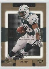 Curtis Martin [Gold] Football Cards 2003 Upper Deck Finite Prices