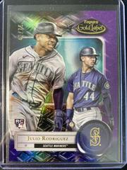 Julio Rodriguez [Class 2 Purple] #4 Baseball Cards 2022 Topps Gold Label Prices