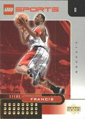 Steve Francis [Gold] Basketball Cards 2003 Upper Deck Lego Prices