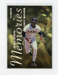 Barry Bonds #2 Baseball Cards 1996 Fleer Golden Memories Prices