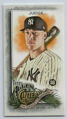 Aaron Judge [Mini Brooklyn Back] Baseball Cards 2022 Topps Allen & Ginter Prices