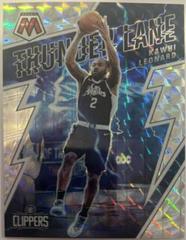 Kawhi Leonard [Mosaic] #19 Basketball Cards 2021 Panini Mosaic Thunder Lane Prices