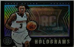 Bones Hyland #11 Basketball Cards 2021 Panini Illusions Rookie Holograms Prices