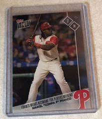 Maikel Franco #PW101 Baseball Cards 2017 Topps Now Players Weekend Prices