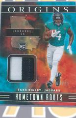 Tank Bigsby [Turquoise] #HR-TB Football Cards 2023 Panini Origins Hometown Roots Prices
