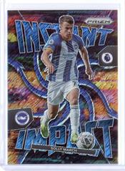 Solly March [Blue Shimmer] Soccer Cards 2022 Panini Prizm Premier League Instant Impact Prices