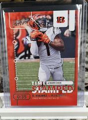 Ja'Marr Chase Football Cards 2022 Panini Prestige Time Stamped Prices