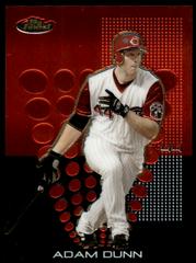 Adam Dunn #41 Baseball Cards 2004 Finest Prices