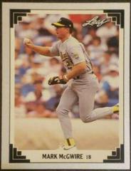 Mark McGwire Baseball Cards 1991 Leaf Prices