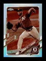 A. J. Puk [Sepia Refractor] #90 Baseball Cards 2021 Topps Chrome Prices