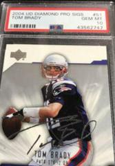Tom Brady #51 Football Cards 2004 Upper Deck Diamond Pro Sigs Prices
