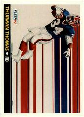 Thurman Thomas #476 Football Cards 1992 Fleer Prices