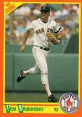 Tom Brunansky #49T Baseball Cards 1990 Score Traded Prices