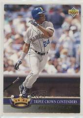 Ken Griffey Jr Baseball Cards 1993 Upper Deck Triple Crown Contenders Prices