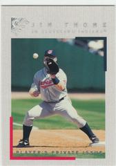 Jim Thome [Player's Private Issue] #93 Baseball Cards 2000 Topps Gallery Prices