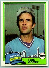 Luis Gomez #477 Baseball Cards 1981 Topps Prices
