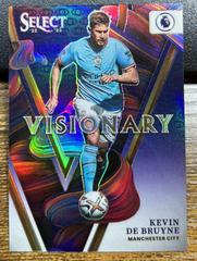 Kevin De Bruyne Soccer Cards 2022 Panini Select Premier League Visionary Prices