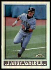 Larry Walker [Refractor] #2 Baseball Cards 1998 Topps Chrome Prices
