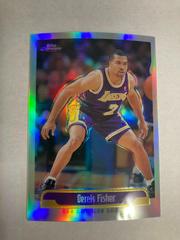 Derek Fisher #36 Basketball Cards 1999 Topps Chrome Prices