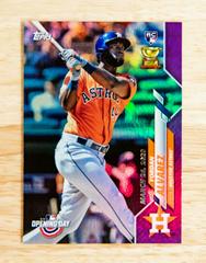 Yordan Alvarez, RC [Purple Foil] Baseball Cards 2020 Topps Opening Day Prices