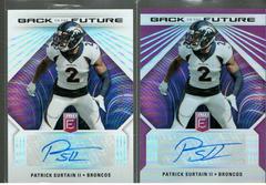 Patrick Surtain II #BFS-PS Football Cards 2022 Panini Donruss Elite Back to the Future Signatures Prices