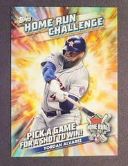 Yordan Alvarez Baseball Cards 2024 Topps Home Run Challenge Prices