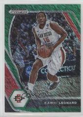 Kawhi Leonard [Green Shimmer Prizm] #57 Basketball Cards 2021 Panini Prizm Draft Picks Prices