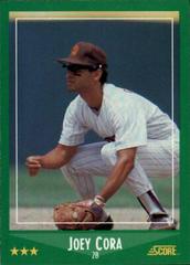 Joey Cora #420 Baseball Cards 1988 Score Glossy Prices