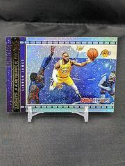 LeBron James [Winter Holo] Basketball Cards 2021 Panini Hoops Lights Camera Action Prices
