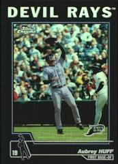 Aubrey Huff #187 Baseball Cards 2004 Topps Chrome Prices