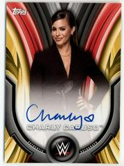 Charly Caruso [Gold] #A-CC Wrestling Cards 2020 Topps WWE Women's Division Autographs Prices