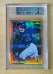 Nolan Arenado [Gold Refractor] #MB-39 Baseball Cards 2013 Topps Chrome Update Prices