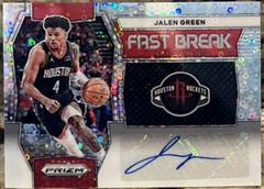 Jalen Green #7 Basketball Cards 2023 Panini Prizm Fast Break Autograph Prices
