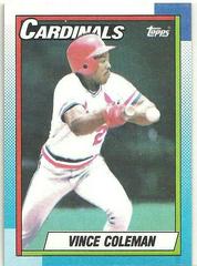 Vince Coleman Baseball Cards 1990 Topps Prices