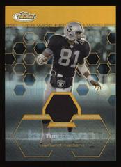 Tim Brown [Jersey Gold Refractor] Football Cards 2003 Topps Finest Prices