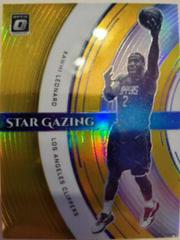 Kawhi Leonard [Gold] Basketball Cards 2021 Panini Donruss Optic Star Gazing Prices