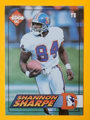 Shannon Sharpe Football Cards 1994 Collector's Edge Prices
