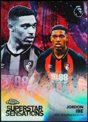 Jordon Ibe [Red Refractor] Soccer Cards 2018 Topps Chrome Premier League Prices
