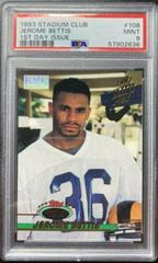 Jerome Bettis [First Day Issue] Football Cards 1993 Stadium Club Prices