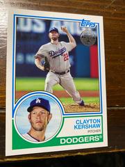 Clayton Kershaw Baseball Cards 2018 Topps 1983 Baseball Prices