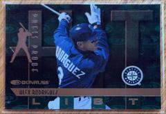 Alex Rodriguez [Silver] #404 Baseball Cards 1997 Panini Donruss Press Proof Prices