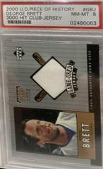 George Brett [Jersey] Baseball Cards 2000 Upper Deck Piece of History 3000 Hit Club Prices