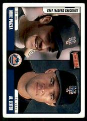 Al Leiter, Mike Piazza #458 Baseball Cards 2001 Upper Deck Victory Prices