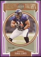 Jamal Lewis [Violet] #TT-19 Football Cards 2022 Panini Legacy Timeless Talents Prices