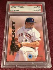 Roger Clemens Baseball Cards 1995 Emotion Prices