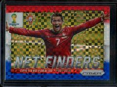 Cristiano Ronaldo [Red White Blue Power Plaid] #20 Soccer Cards 2014 Panini Prizm World Cup Net Finders Prices